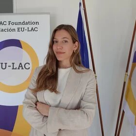 Emma Russo, ex intern at the EU-LAC Foundation